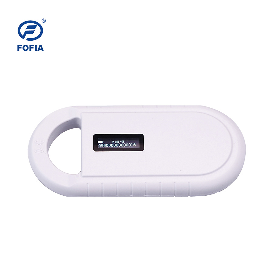 Compact Handheld Reader for 134.2kHz FDX-B Tags with USB Charging
