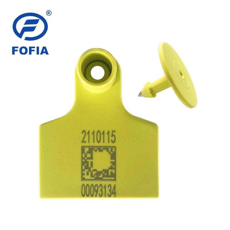UHF Electronic Ear Tag for Cows – Reliable Farm Management & Identification