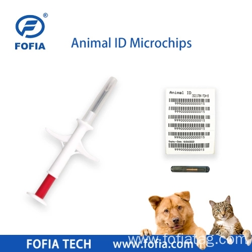 2.12mm Glass Transponder Animal Microchip for horse cattle