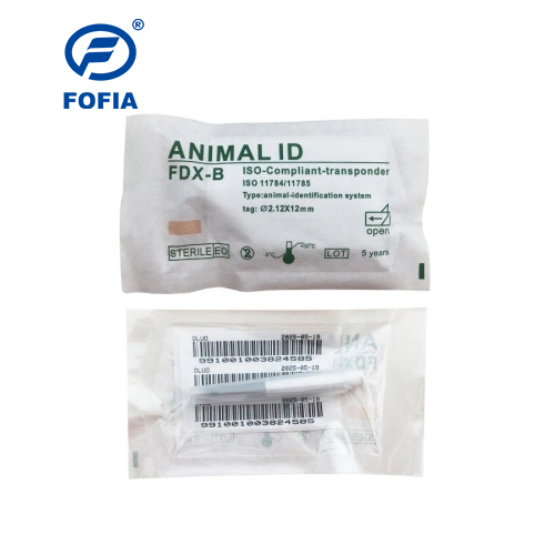2.12mm ISO FDX-B Sheep Animal ID Microchip Syringe